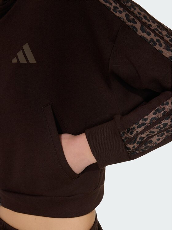 adidas adidas Bluza 165060 Brązowy Loose Fit