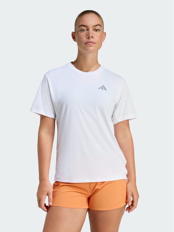 adidas adidas Koszulka techniczna 158792 Biały Regular Fit