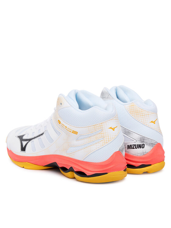 Mizuno Mizuno Batai uždaroms aikštelėms Wave Voltage 2 Mid V1GA2465 Oranžinė