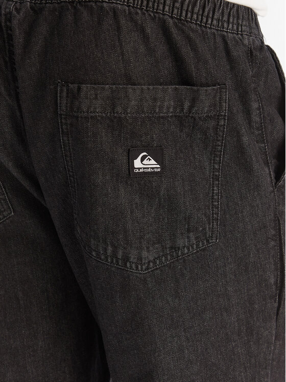 Quiksilver Quiksilver Дънки Taxer EQYDP03494 Черен Loose Fit