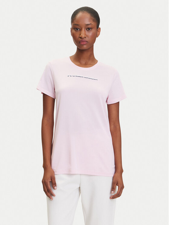 Under Armour Under Armour Funkční tričko Tech Pth Graphic SSC 1389726 Růžová Regular Fit