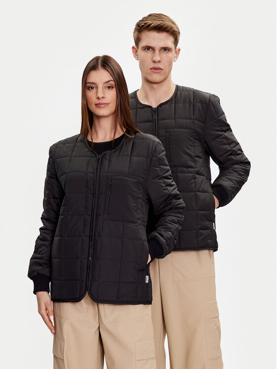 Rains Rains Demisezoninė striukė 18170 Juoda Casual Fit