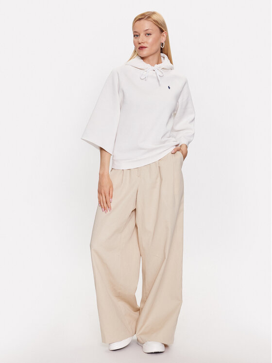 Polo Ralph Lauren Polo Ralph Lauren Majica dugih rukava 211892615002 Bijela Relaxed Fit