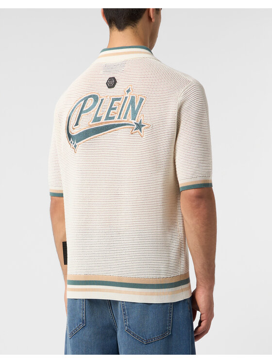 PHILIPP PLEIN PHILIPP PLEIN Polokošile 31399 Bílá Regular Fit