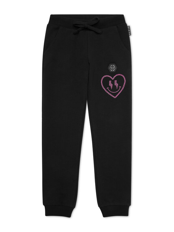 Dziecięce Joggery PHILIPP PLEIN, Rozmiar 8, Czarne, 19685