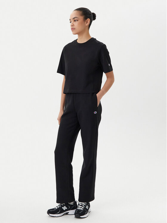 Champion Champion Melegítő alsó 117983 Fekete Slim Fit