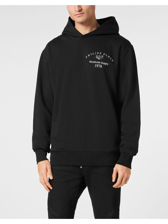 PHILIPP PLEIN PHILIPP PLEIN Felpa 23469 Nero Regular Fit