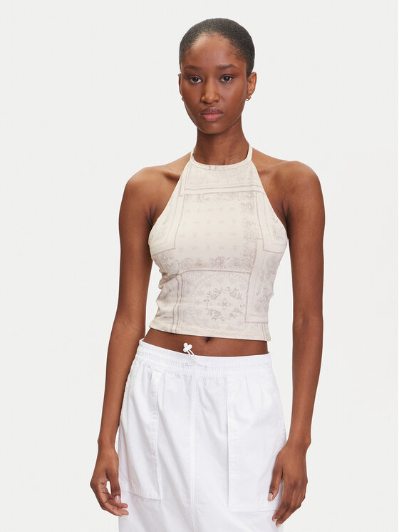 Karl Kani Karl Kani Top PD00005472 Beež Slim Fit