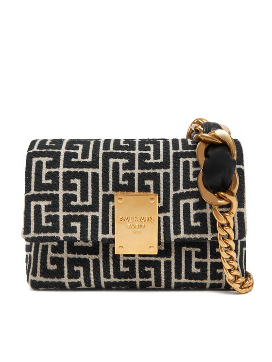 Balmain Borsetta DN1BJ796TJNA Nero, taglia : OS