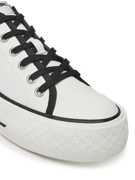 KARL LAGERFELD KARL LAGERFELD Plátenky KL60614T Biela