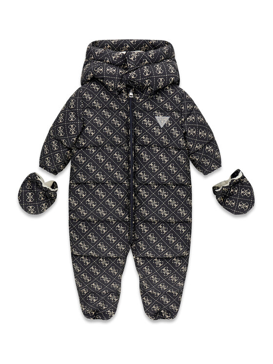 Guess Guess Zimná kombinéza H6BG02 W4053 Čierna Regular Fit