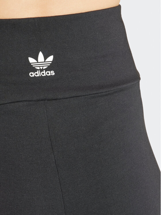 adidas adidas Colanți 3-Stripes IP2968 Negru Slim Fit