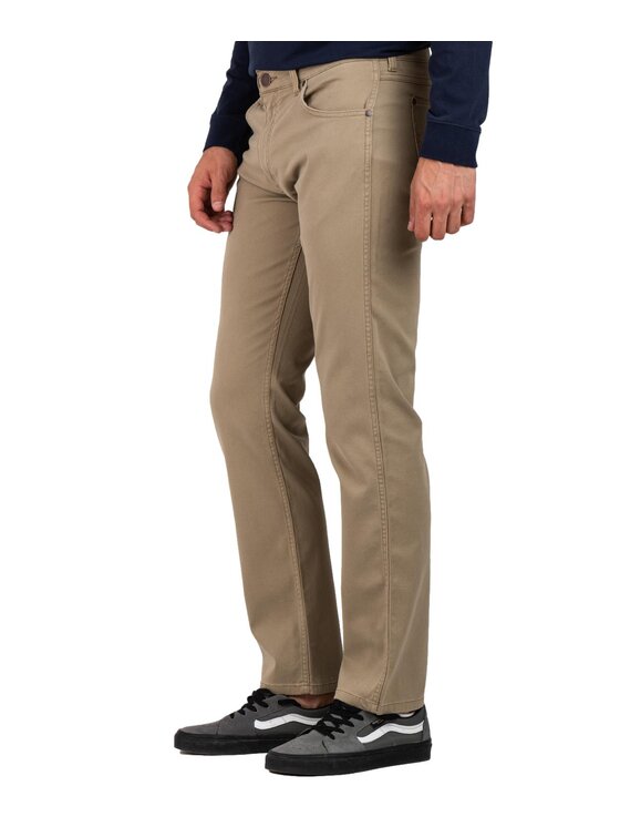 Wrangler Wrangler Spodnie materiałowe W15QLNM24 Beżowy Regular Fit