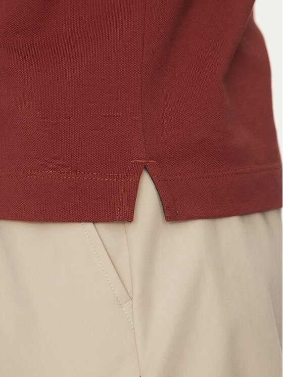 Marc O'Polo Marc O'Polo Polo 523 2230 53054 Czerwony Regular Fit