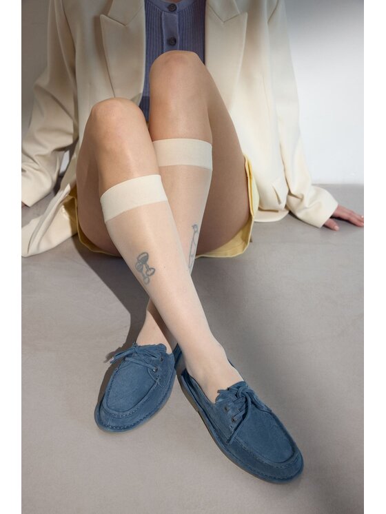 Loafersy, rozmiar 37, Niebieskie, ER00117143