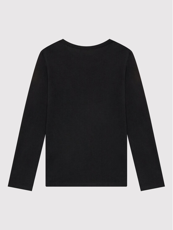 United Colors Of Benetton United Colors Of Benetton Majica 3ATNC107J Crna Regular Fit