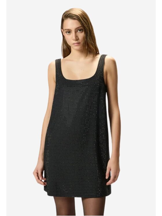 PINKO PINKO Sukienka AROA ABITO Czarny Regular Fit