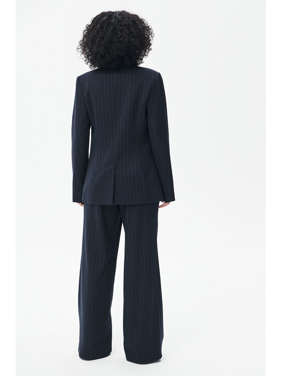 blue shadow blue shadow Spodnie materiałowe Sonia Granatowy Regular Fit