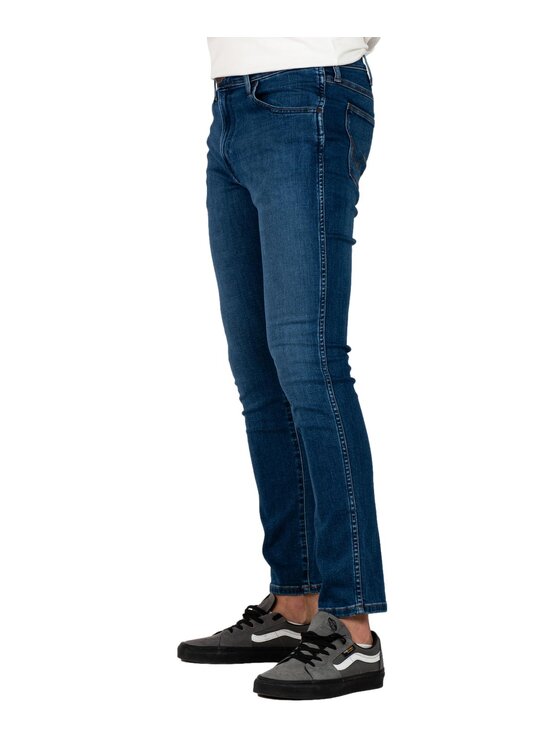 Wrangler Wrangler Jeansy W18SLD348_30/32 Niebieski Slim Fit