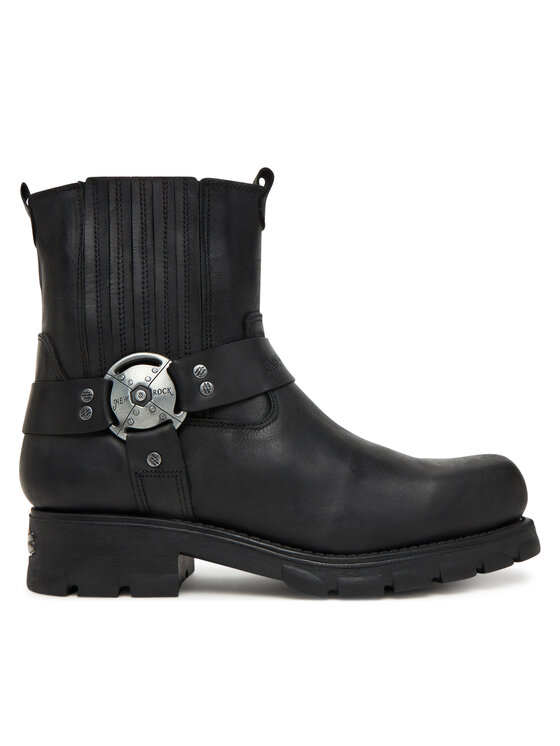 NEW ROCK NEW ROCK Chelsea cipele NEW ROCK-M-7605 Crna