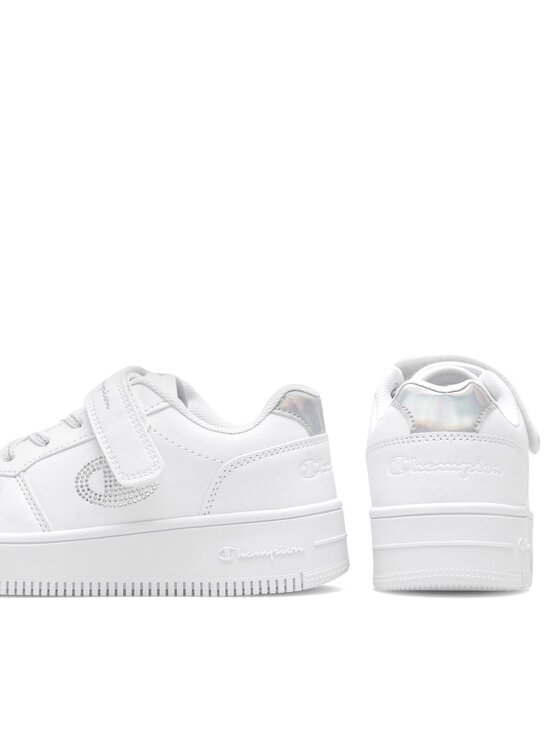 Champion Champion Сникърси LOW CUT SHOE REBOUND PLAT METAL G PS S32751-WW001 Бял