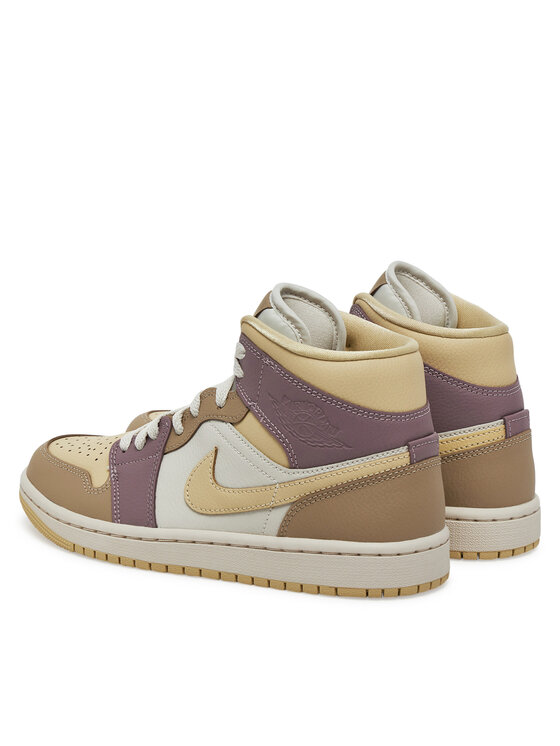 Nike Nike Снікерcи Air Jordan 1 Mid HV2370 100 Бежевий