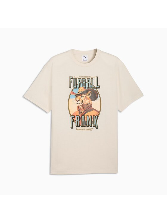 Puma Puma T-Shirt 634434 Beżowy Regular Fit