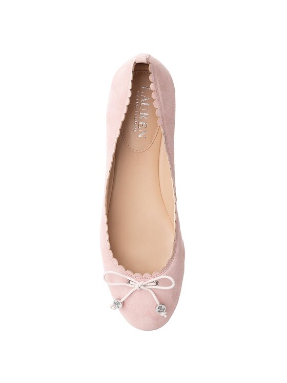 Lauren Ralph Lauren Lauren Ralph Lauren Baleríny Glennie 802709855002 Růžová