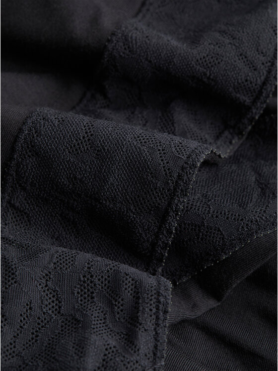Calvin Klein Underwear Calvin Klein Underwear Pižamska bluza 000QS7006E Črna Regular Fit