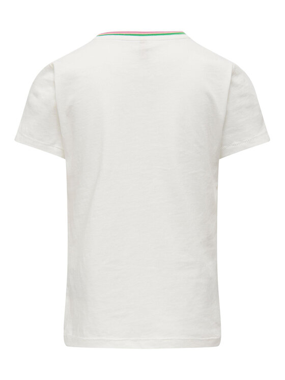 T-shirt 15292340 Bianco Slim Fit