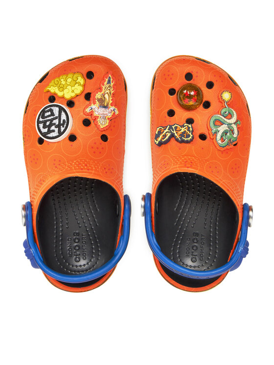 Crocs Crocs Şlapi DragonBallZ ClsClg K 210897 Portocaliu