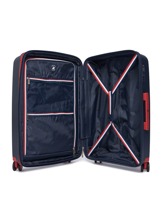Beverly Hills Polo Club Beverly Hills Polo Club Mittlerer Koffer BHPC-WAL-005-M Dunkelblau