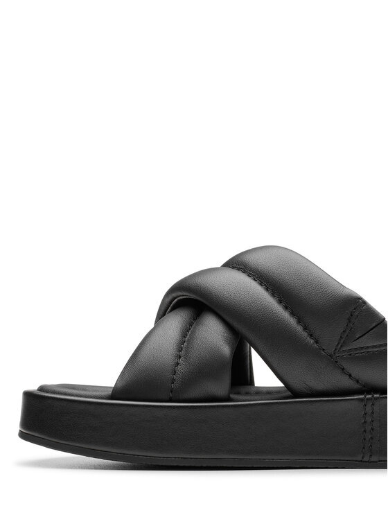 Clarks Clarks Natikače Alda Glide 26179276 Crna