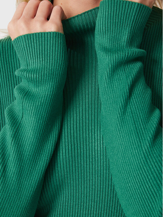 Vestito di maglia PGA22208VE Verde Slim Fit