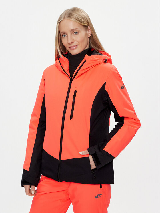 4F 4F Suusajope 4FAW23TJACF121 Korallivärviline Regular Fit