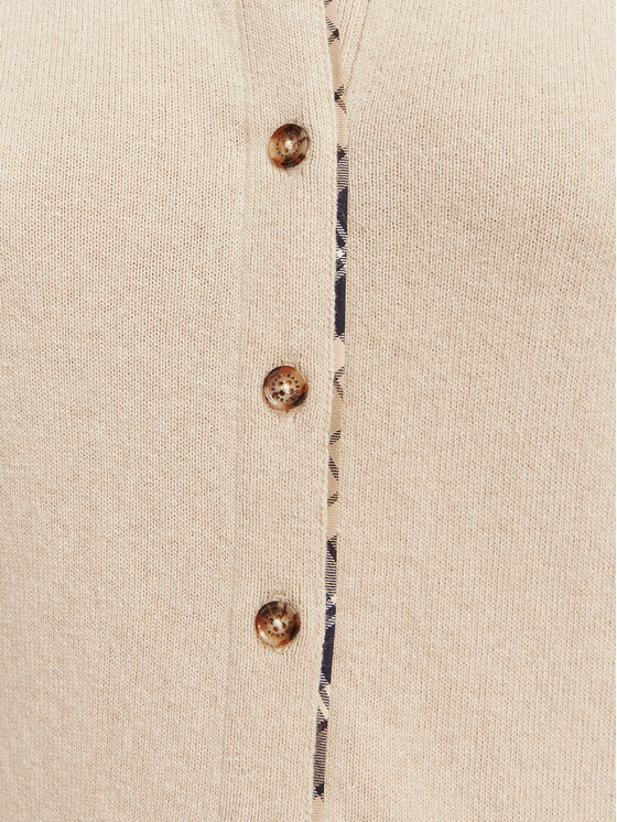 Barbour Barbour Kardigan Pendle LKN1076BE54 Béžová Regular Fit