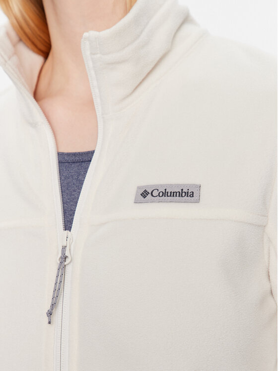 Columbia Columbia Polar Columbia Ali Peak Full Zip Fleece Biały Regular Fit
