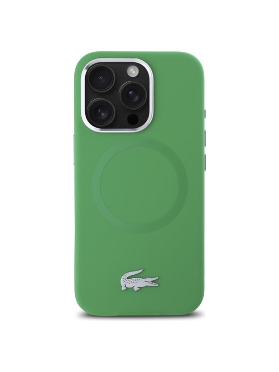 Lacoste Lacoste Etui na telefon Silicone Cracked Logo Zielony