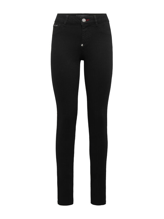 PHILIPP PLEIN PHILIPP PLEIN Jeggins 1703 Černá Jegging Fit