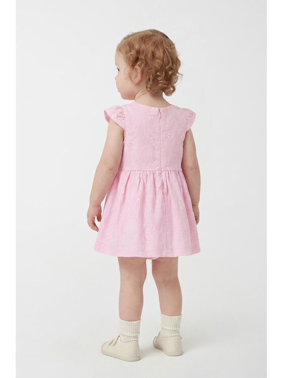 Guess Kids Guess Kids Sukienka codzienna 181745 Różowy Classic Fit