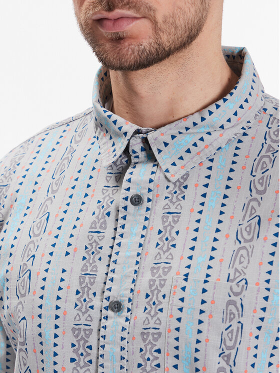 Quiksilver Quiksilver Сорочка Tracks EQYWT04463 Сірий Regular Fit