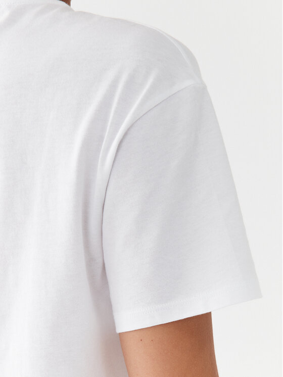 United Colors Of Benetton United Colors Of Benetton Majica 3096D102O Bela Regular Fit