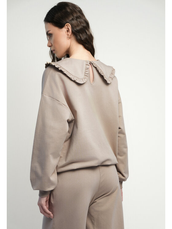 BIZUU BIZUU Bluza FALLS Beżowy Standard Fit