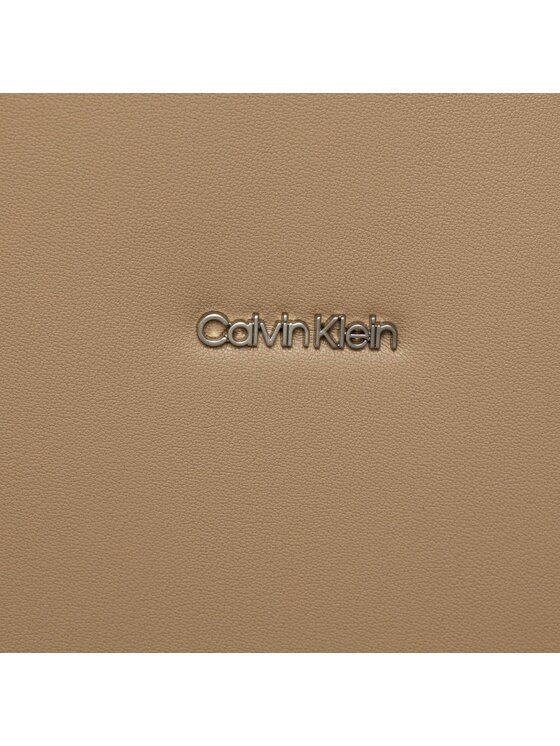 Calvin Klein Calvin Klein Torebka Ck Must Shopper Md K60K610736 Beżowy