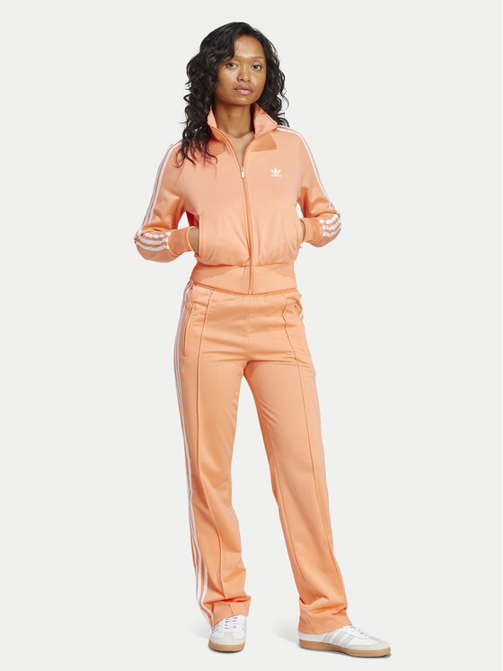 adidas adidas Felpa adicolor Classics Firebird JC8264 Arancione Regular Fit