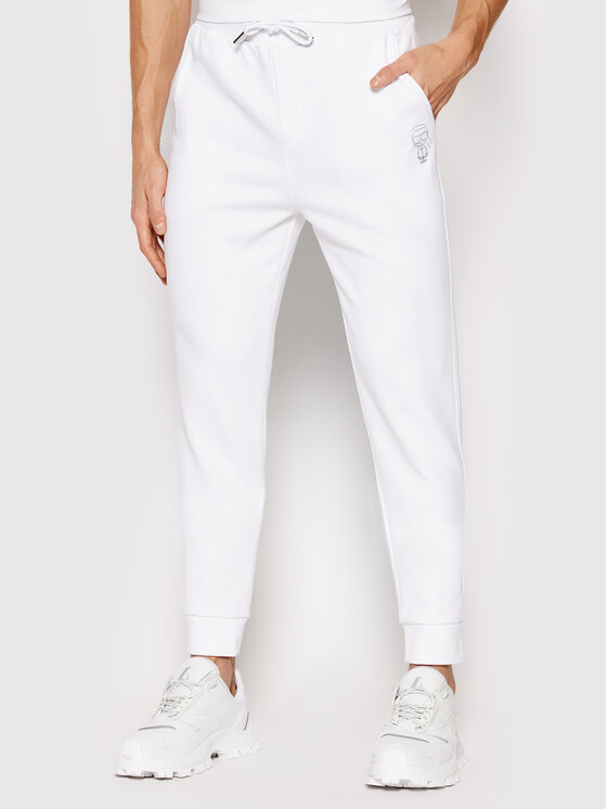 Pantaloni da tuta 705408 521900 Bianco Regular Fit...