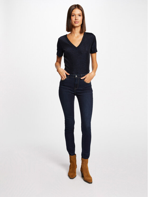 Morgan Morgan Μπλουζάκι 212-DIWI Σκούρο μπλε Regular Fit