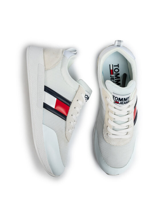 Tommy Jeans Tommy Jeans Tenisice Flexi Tommy Jeans Flag Sneaker EM0EM00400 Bijela