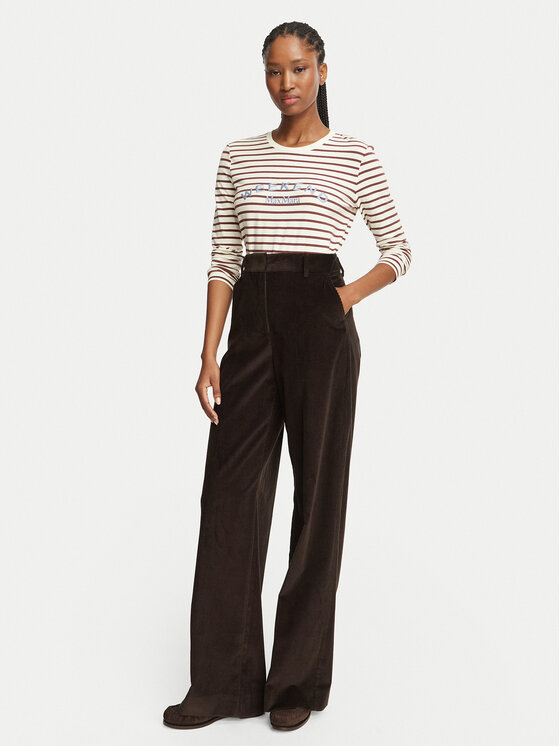 Weekend Max Mara Weekend Max Mara Блузка Cestino 2625946042 Бордовий Regular Fit