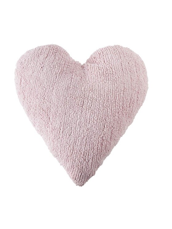 Poduszka dekoracyjna Lorena Canals, Poduszka serce Heart Pink